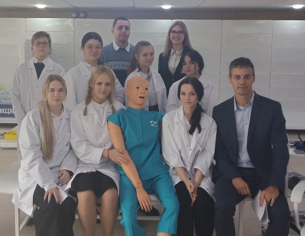Посвящение в Юные медики Белогорья.